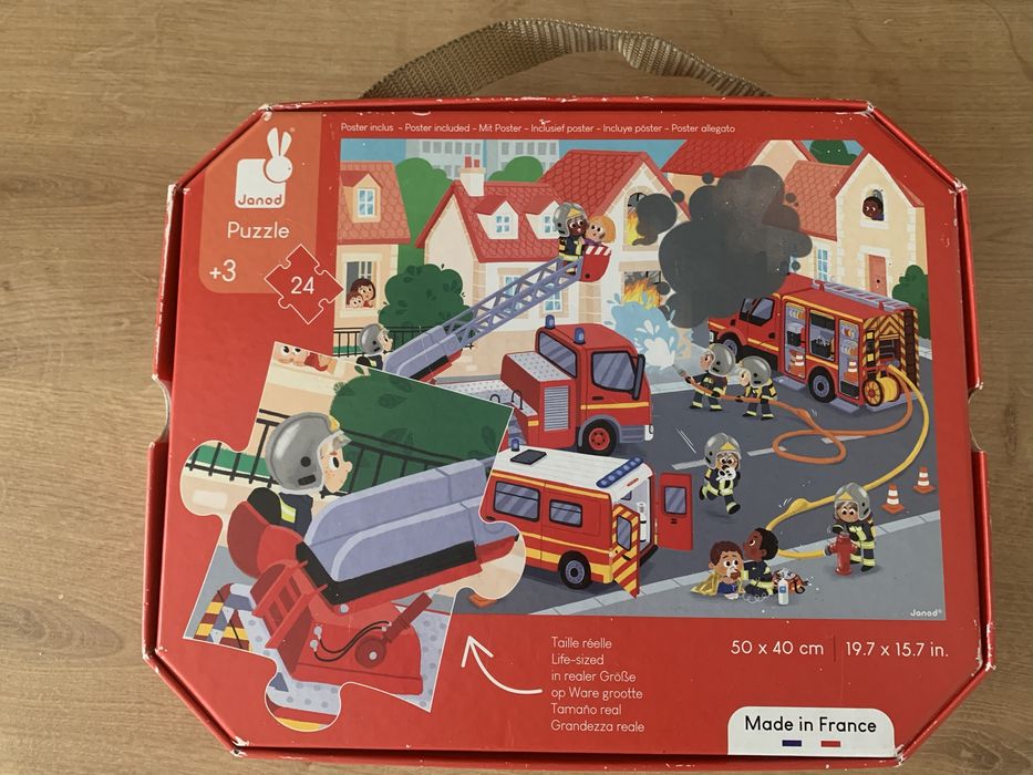 Лот детски пъзели и карти 1-4 год.