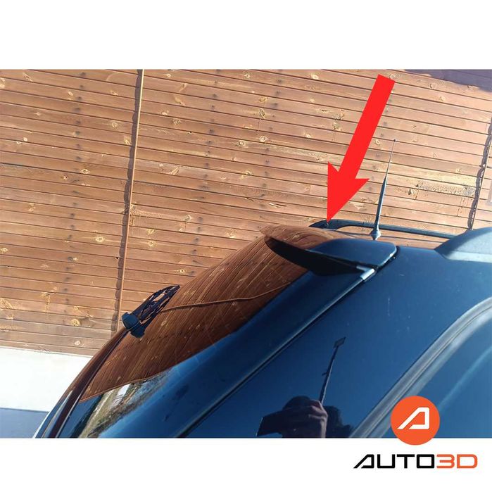 Спойлер багажник S2 стил Audi 80 Avant