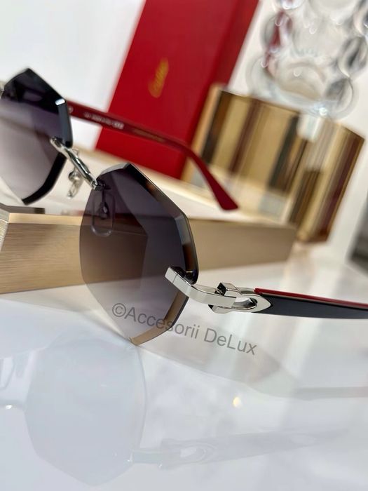 Ochelari de Soare Cartier CT0439S Noi Full Box Photochromic Lens [Verificare Colet]