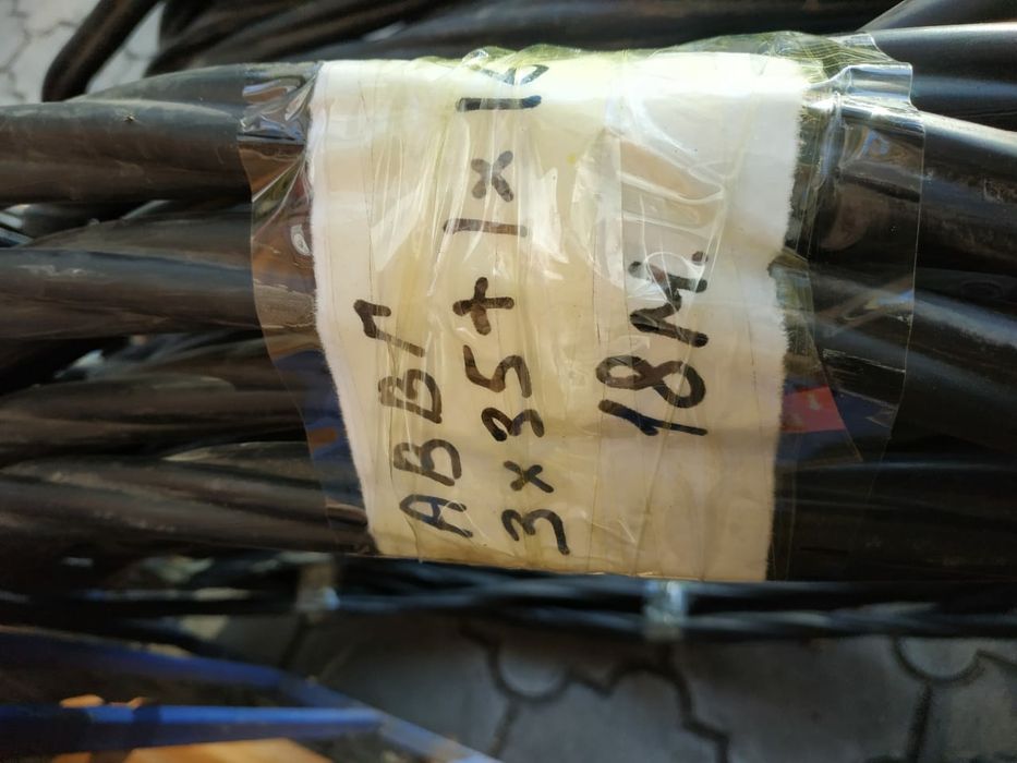 Кабель АВВГ в хорошем состоянии