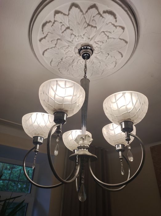 Люстра 5-рожковая 2 шт.