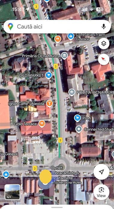 Spațiu Comercial Ultracentral Ocna Mures de închiriat -– 80mp