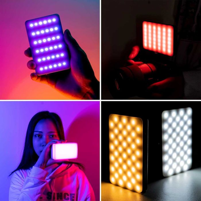 Преносимо RGB LED осветление VIJIM VL120 - За видео и снимки (Ново)