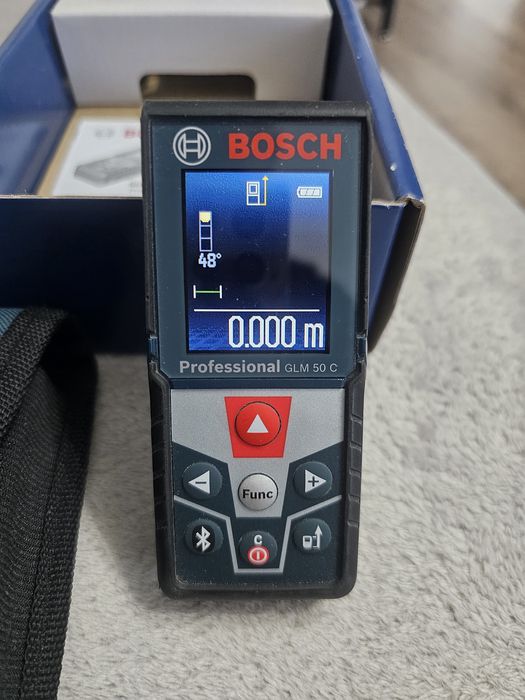 Telemetru cu laser Bosch Glm 50C Bluetooth
