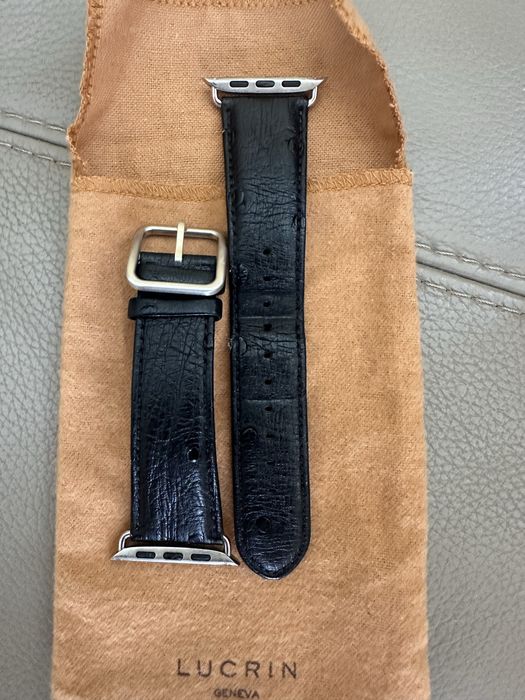 ПРОДАВАМ Оригинална каишка от естествена кожа от щраус