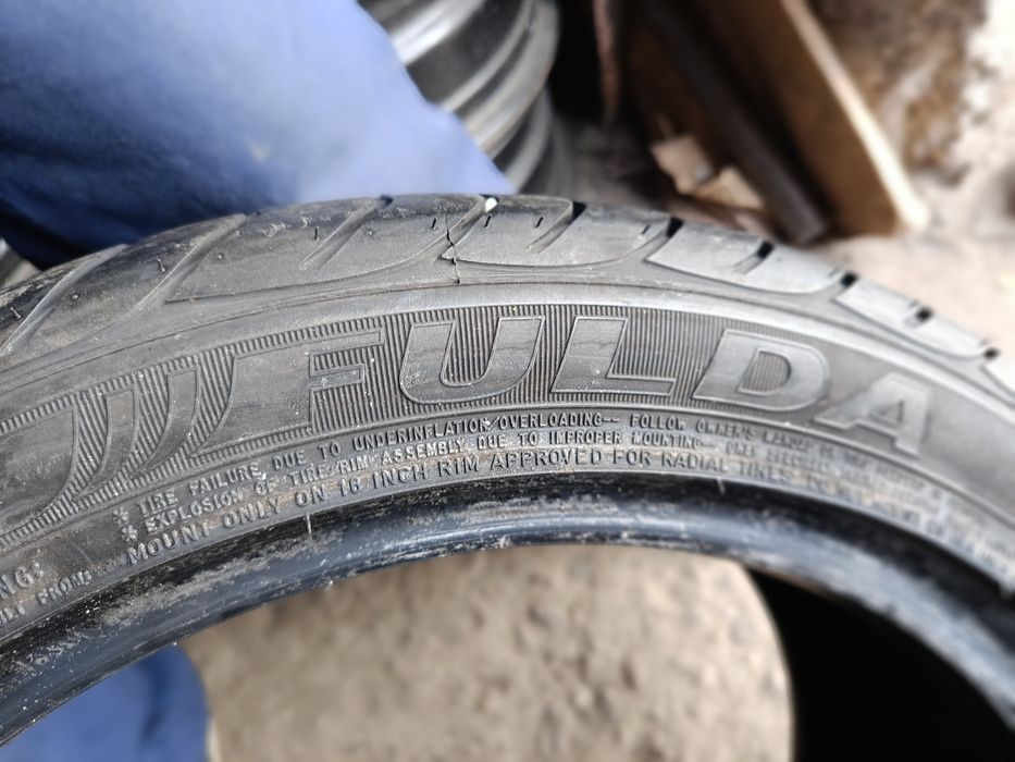 Летни гуми -16цола -205/45-1бр.-55лв."FULDA"