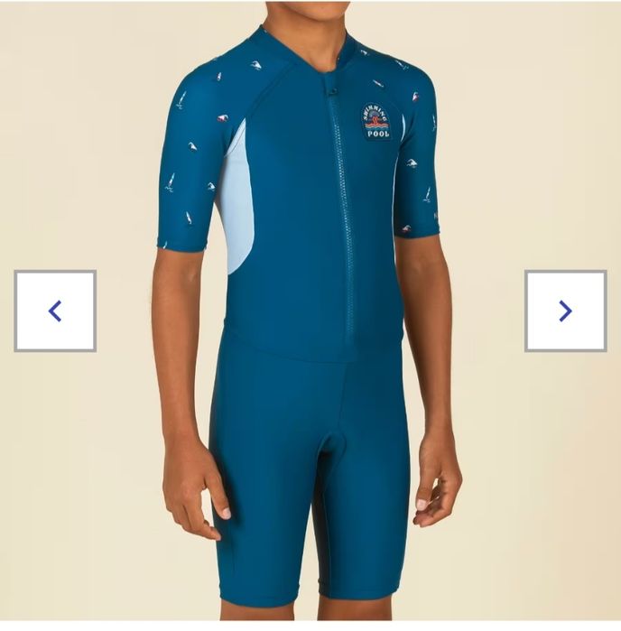 Combinezon înot anti-UV mărimea 122- 6 ani