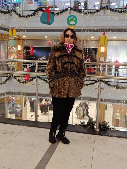 Шуба какракуль натуральная