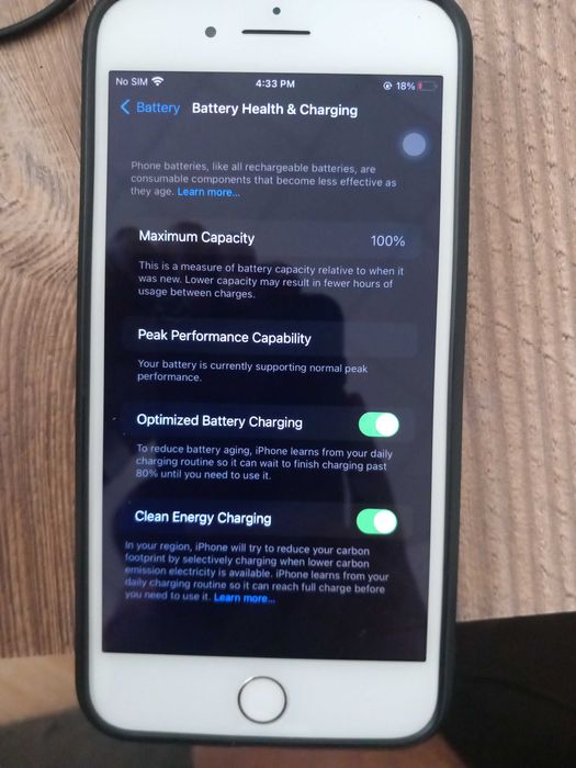 iPhone 8 plus 256 Gb 100%