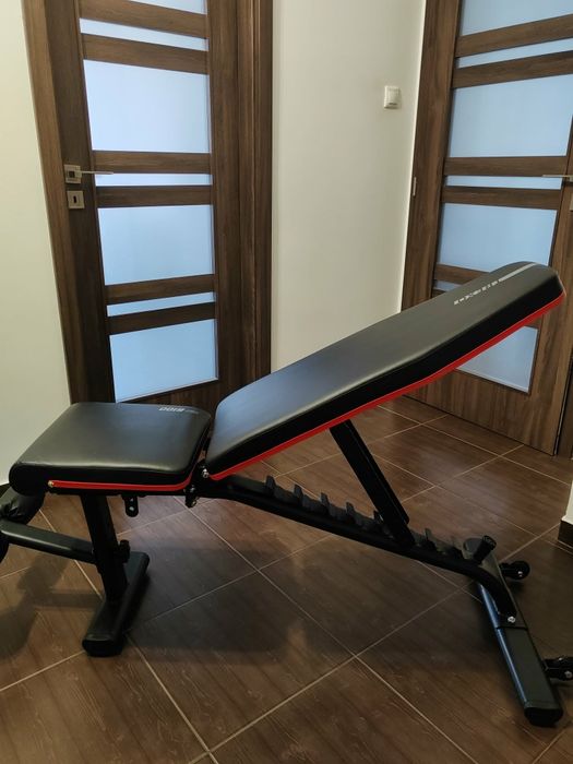 Vând bancă fitness + gantere