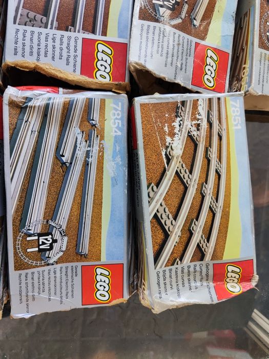 Лего релси влак 12 v lego 7850 7851