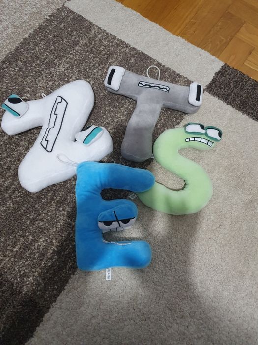 Plușuri Alfabet În stare foarte bună