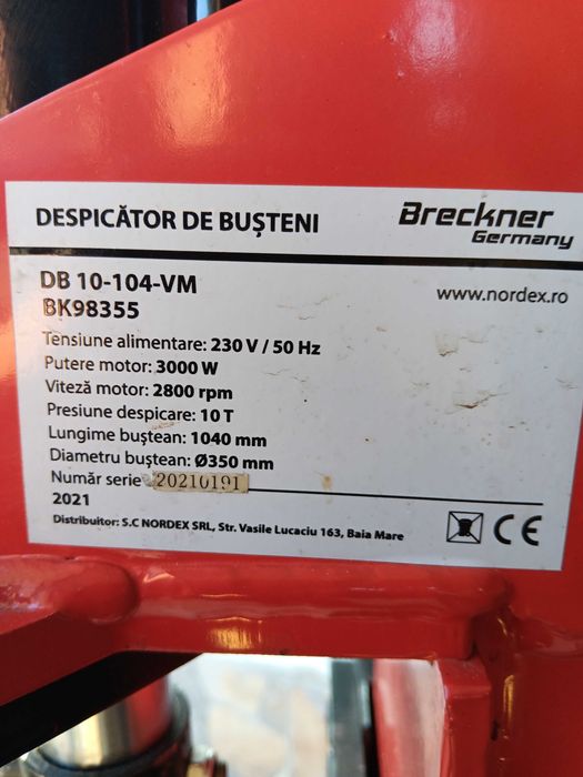 Despicator de busteni, 3000w