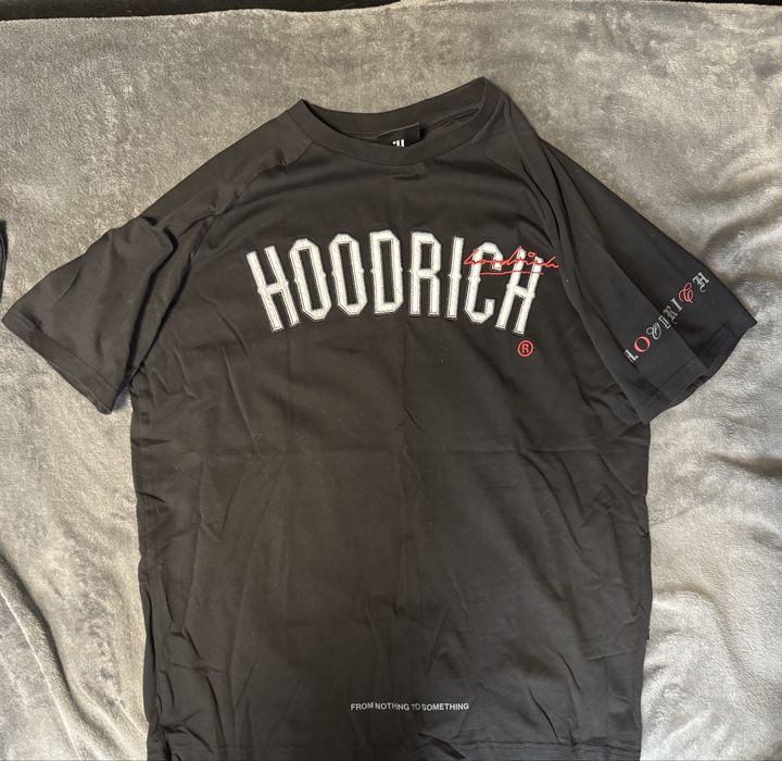 Tricou negru hoodrich