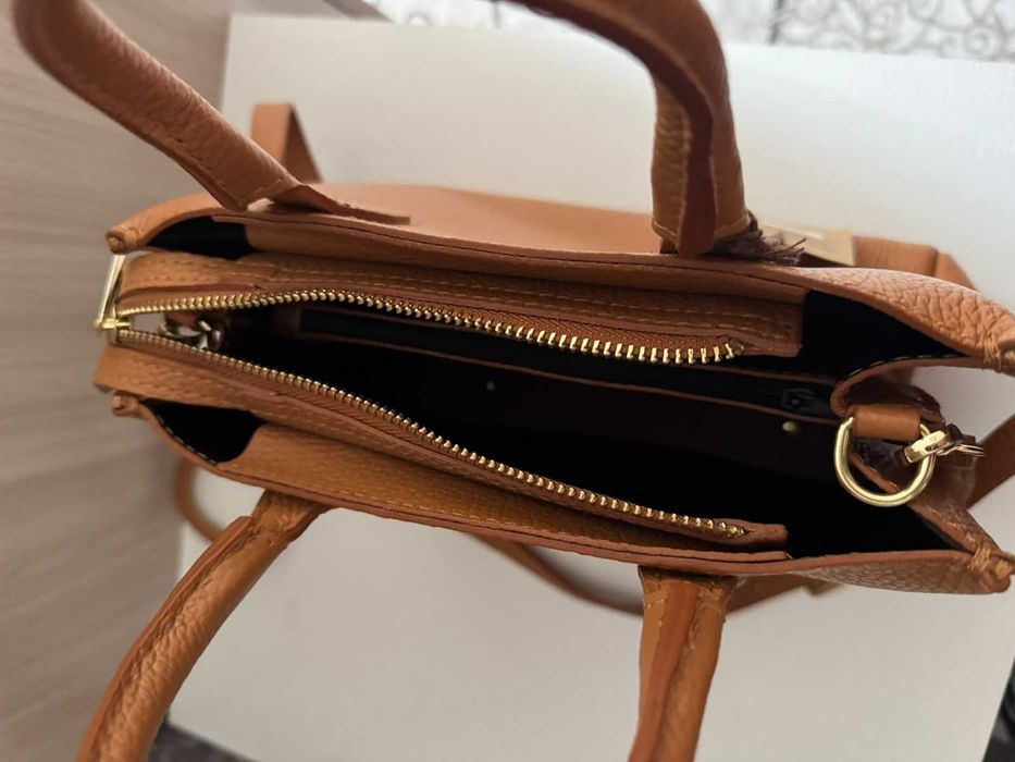 Сумка кожаная итальянская