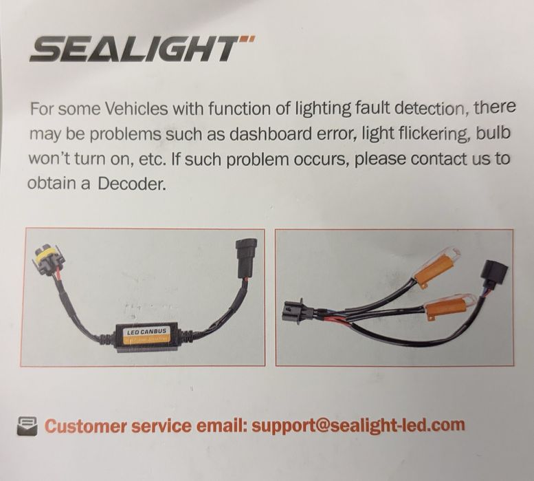 Sealight led H7