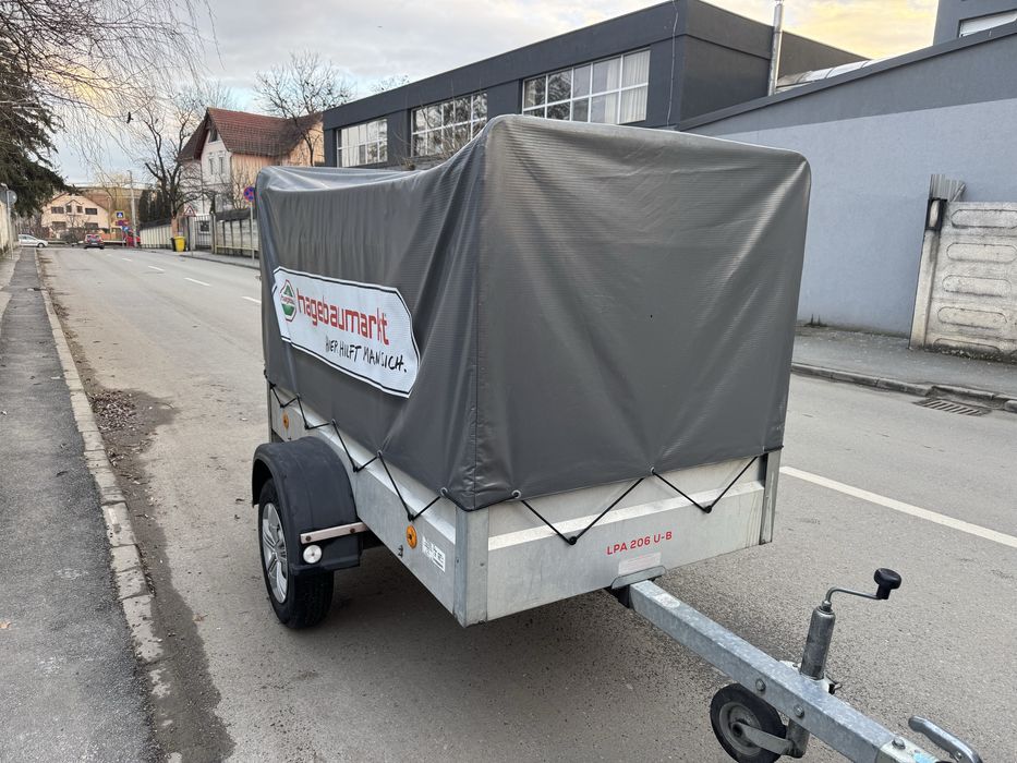 Remorca Pongraz, 750 kg, 2018, inmatriculată