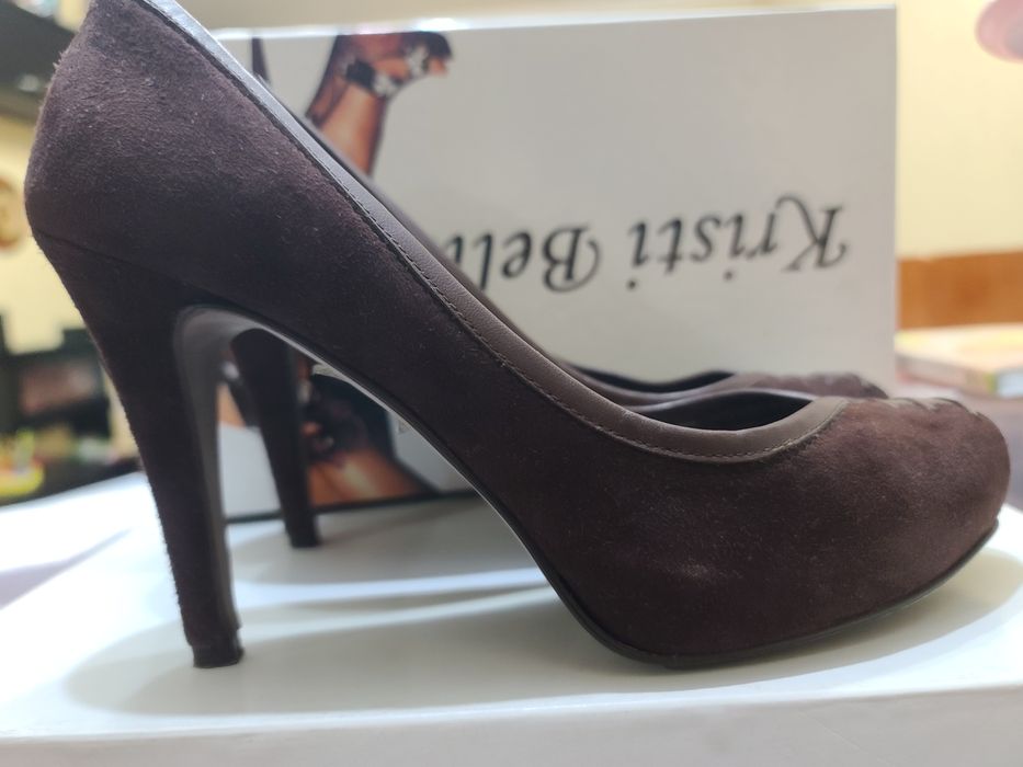 Туфли женские натуральная замша