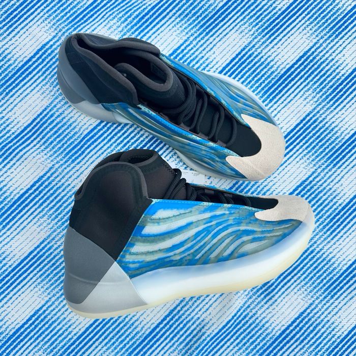 Pantofi Adidas Yeezy QNTM Quantum Basket Frost blue-100% originali