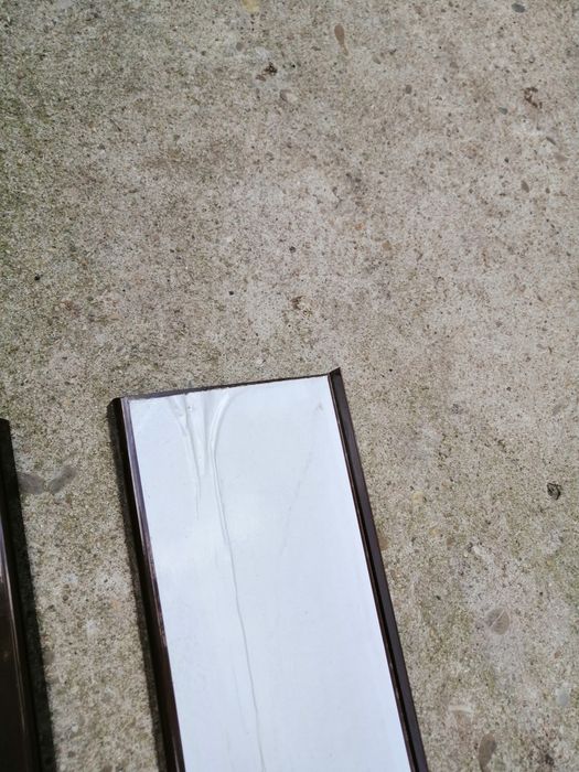 Glaf pervaz aluminiu maro pt ferestre  1m lungime cu 15cm latime /disponibil 2 bucati