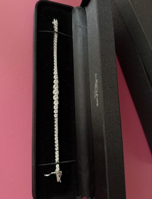 Bratara tennis argint