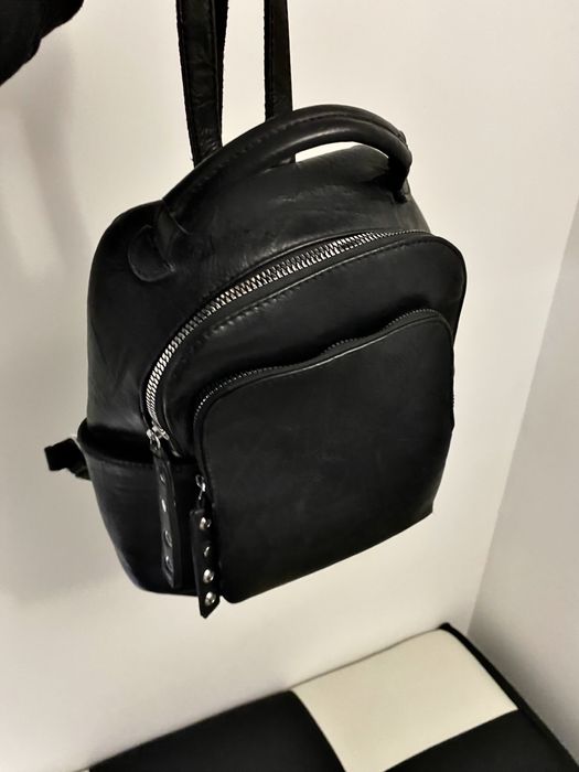 Нова дамска кожена чанта/раница