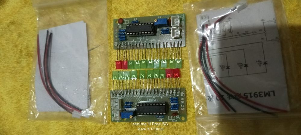 Стерео индикатор для усилителя