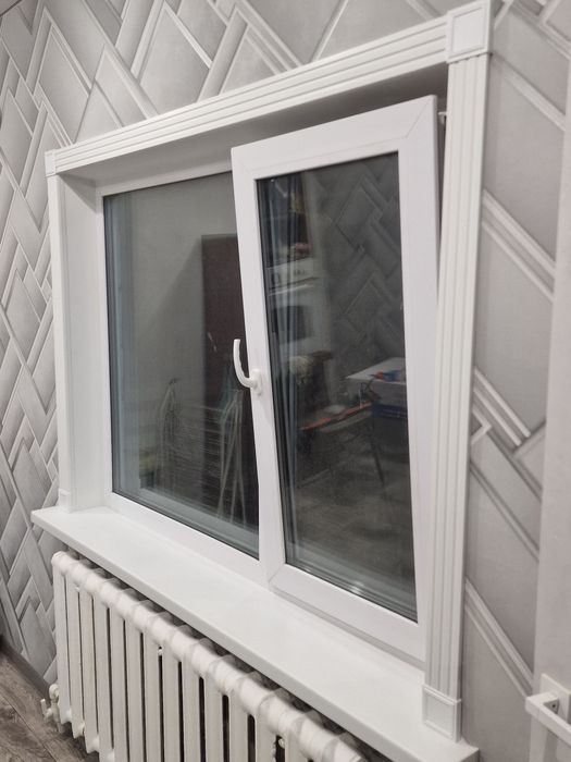 Откосы на окна.пластиковые откосы