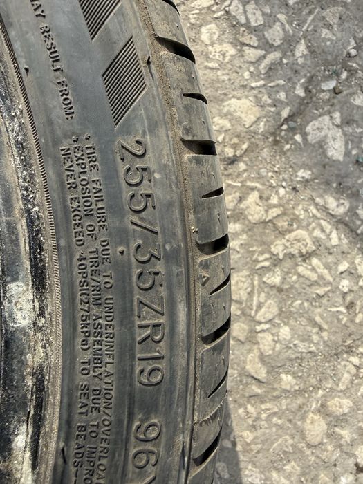 2 броя летни гуми Dynamo 255/35 R19 Dot4923 ном 409