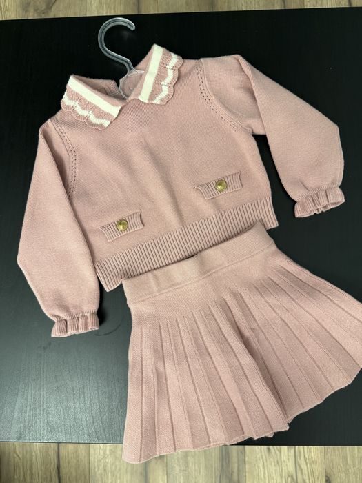 Set nou pulover si fustita Abel & Lula, marimea 74, 6-9 luni