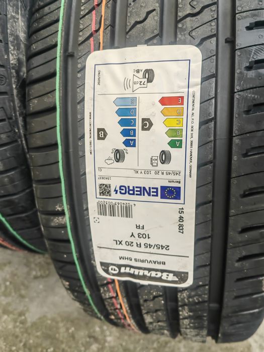 2бр. Нови летни гуми BARUM Bravuris 245/45