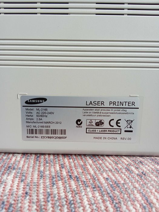 Принтер Samsung ML-2165