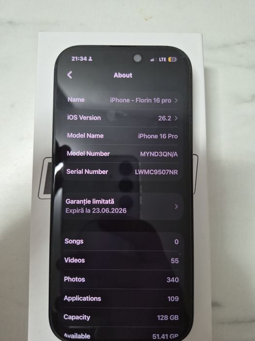 iPhone 16 pro black