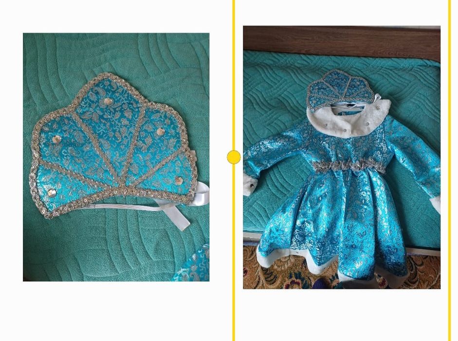 костюм снегурочки.