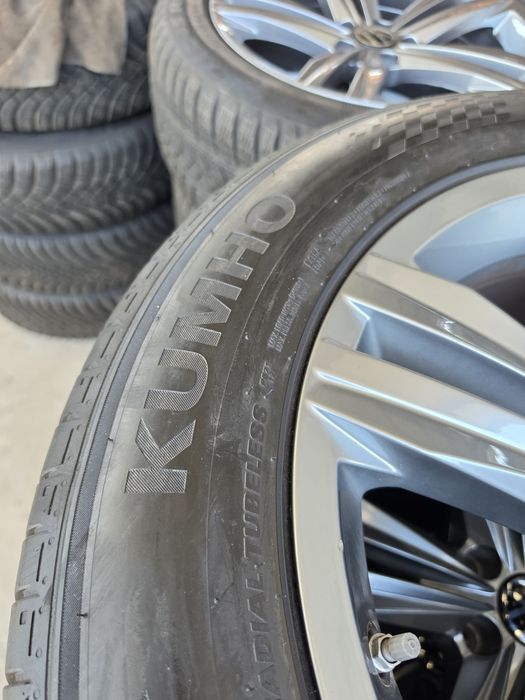 4 Броя 255/55/19 2xKumho 7mm 24dot 2xPirelli 5mm 22dot