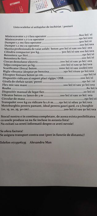 inchiriez mai compactor
