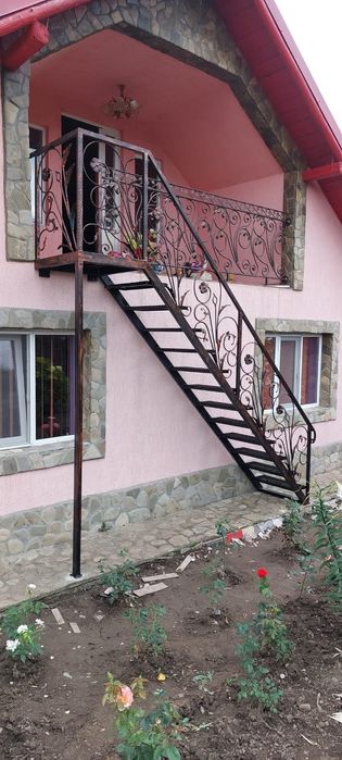 Balustrada din fier forjat