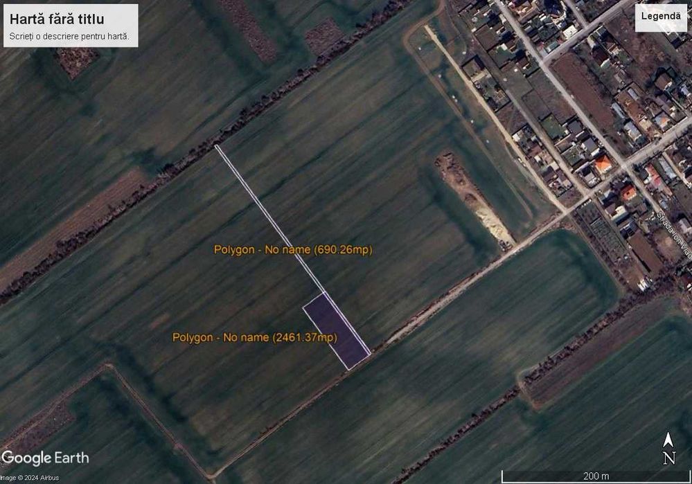 Vand teren intravilan Buftea - pretul include TVA