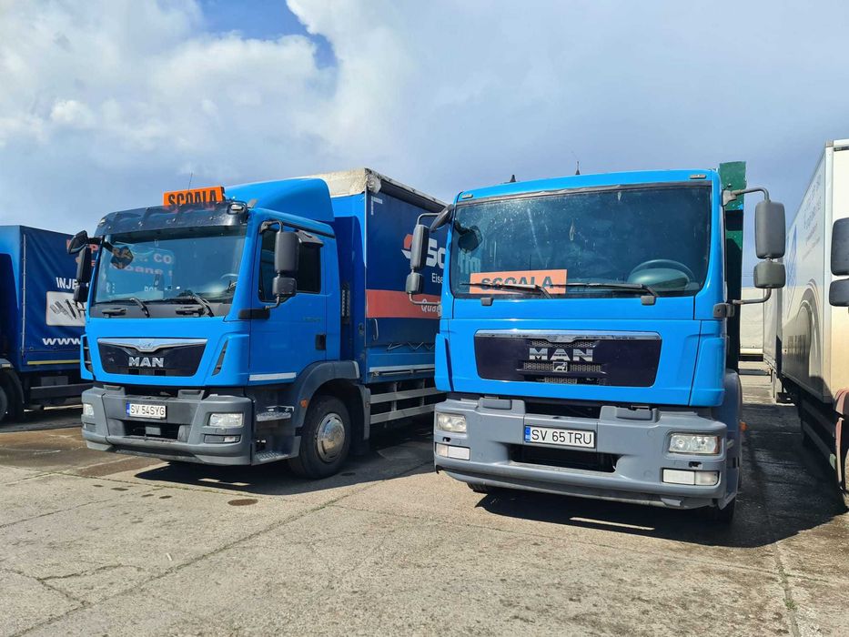 Camioane Mercedes Atego TRANSPORT 13,5 - 15 tone, lift cu remorca