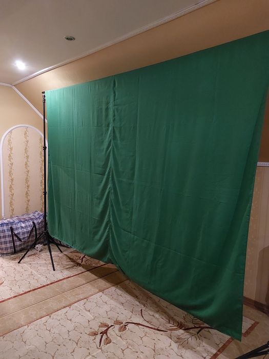 Фотофон, фотоширма, в комплекте с держателями