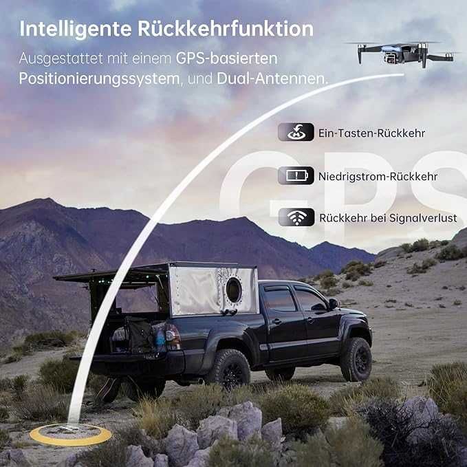 Drona GPS NAFYRE N11 PRO cu cameră pentru adulți, 4K UHD