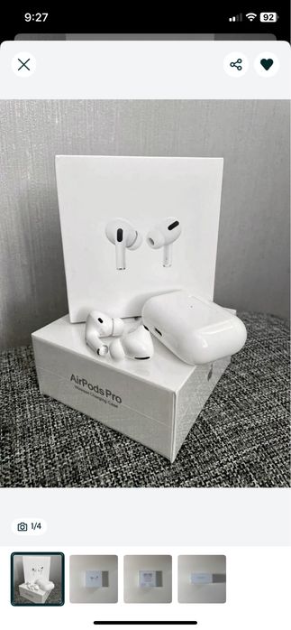 AirPods Pro 2- слушалки на Apple  нови за Iphone и Android