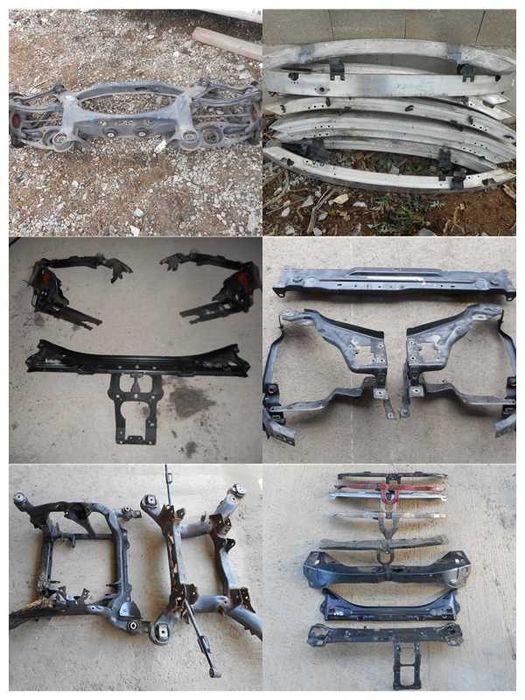 Греди буфери маски и предни и задни мостове - магарета от Мерцедес