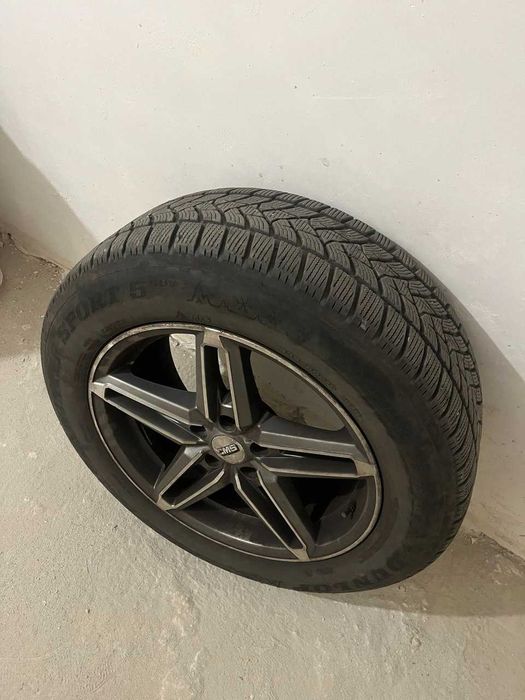 4 x Джанти CMS SUV R18 Audi Q5 със ПОДАРЪК зимни гуми Dunlop  235/60