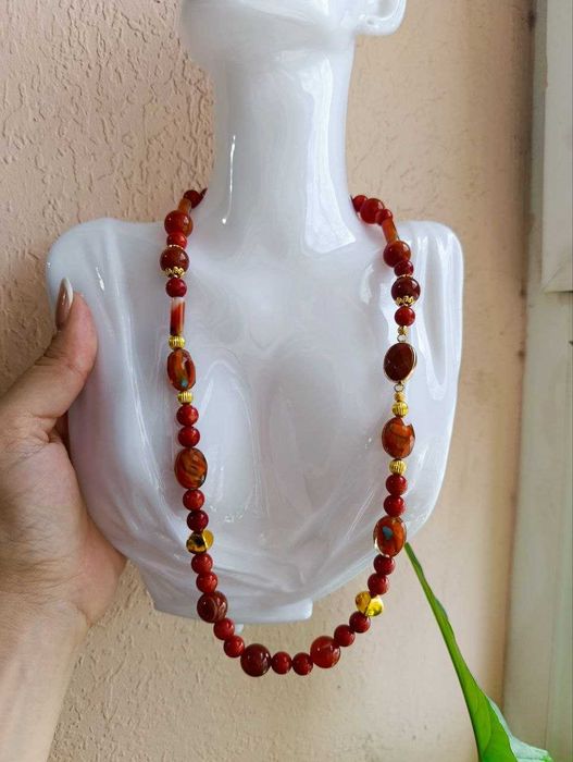 Украшения ручной работы из натуральных камней.