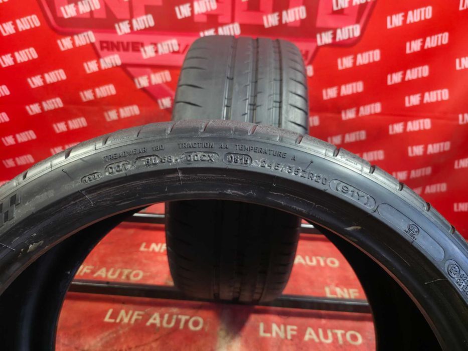 Anvelope de VARA - 245/35/20 - Michelin CUP - 6.7 MM - DOT 2015 !