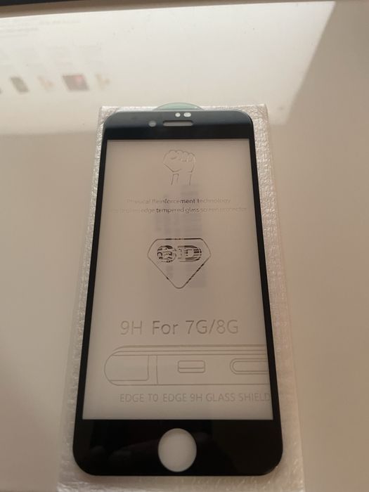 Folie pt iphone 6G/7G/8G set 10 bucati 25ron bucata