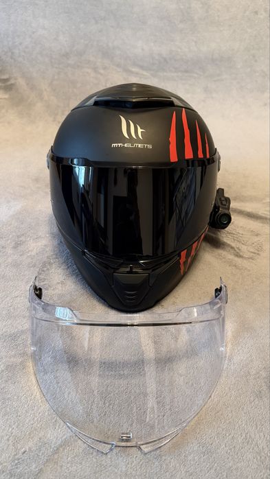 Cască moto - MT Helmets Thunder 4 SV matt black - XXL 63-64cm