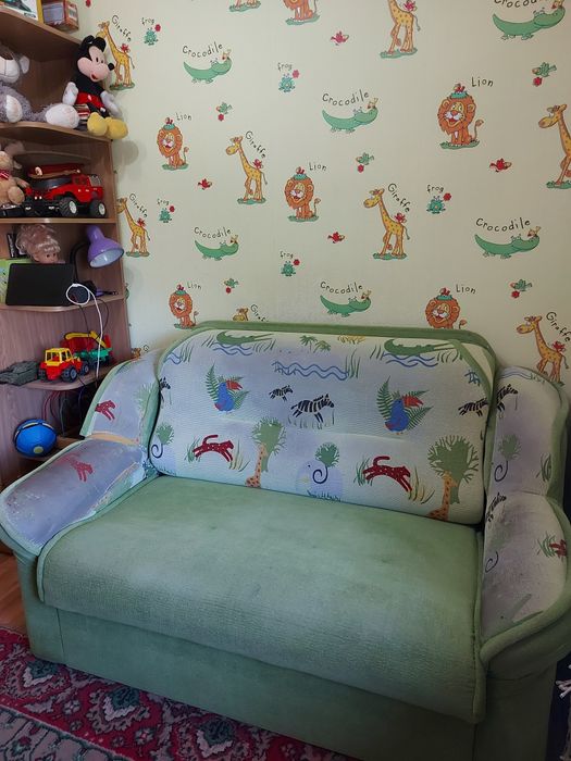 Диван малый детский раскладной