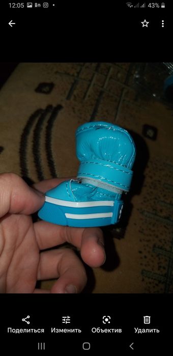 Сапожки для собаки